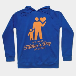 First Time Dad Est 2024 Fathers Day Hoodie